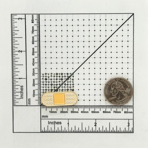 🤩Bandage Smartwatch Bar Enamel Pin Curita Brooch for Healthcare Professionals🤩 - Picture 6 of 6